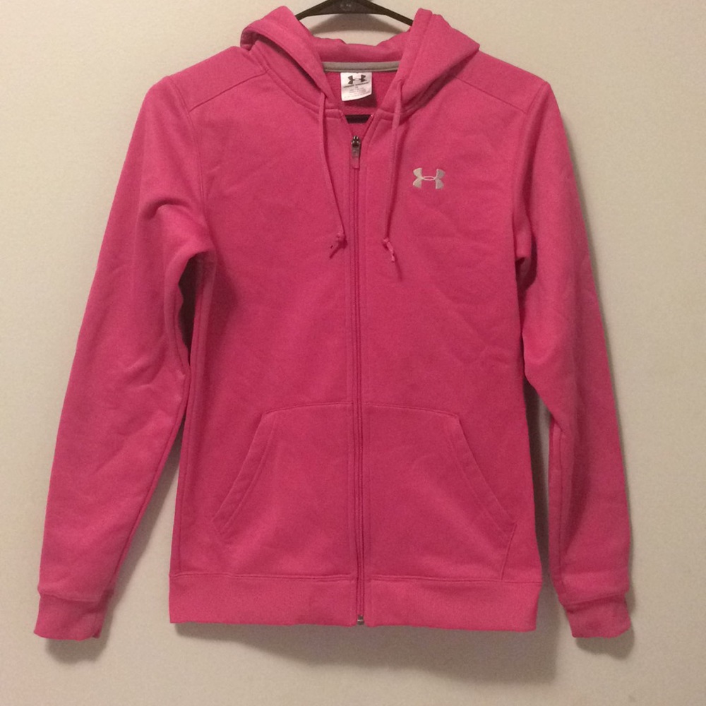 A pink jacket from Under Armour